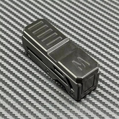 Black M Zinc Alloy Fidget Toys ADHD Toys Office Desktop Toys EDC Fidget Slider 07FC0E-D4 - KOEEK
