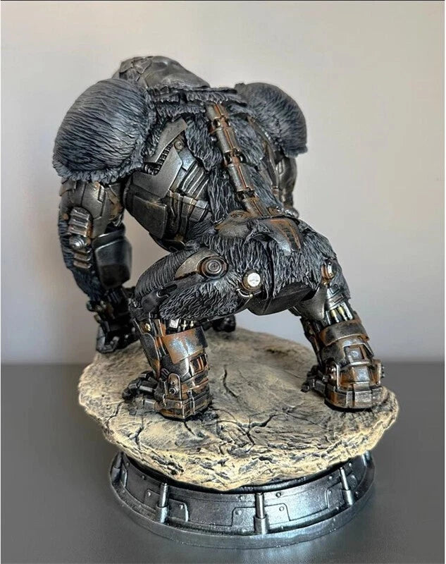 Optimus Primal Battle Version Statue With Two Heads Marvel Painted Model Stock 07FC0E-D4 - KOEEK