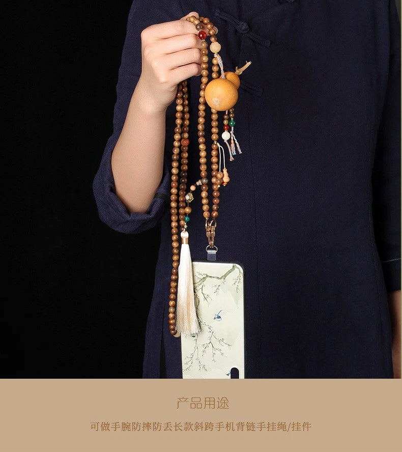 Gourd Chinese Style  Chinese Crossbody Phone Lanyard Anti Lost Phone Strap 07FC0E-D4 - KOEEK