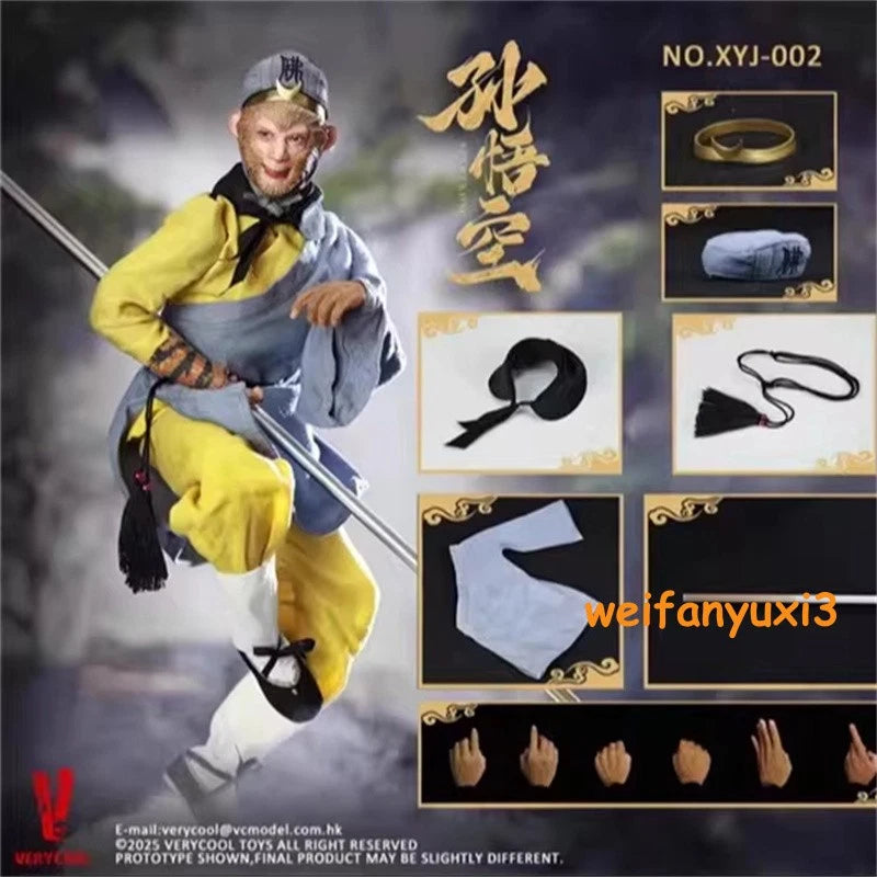 VERYCOOL XYJ-002 1/6 Scale SUN WU KONG Journey to the West Action Figures Model VERYCOOL - KOEEK