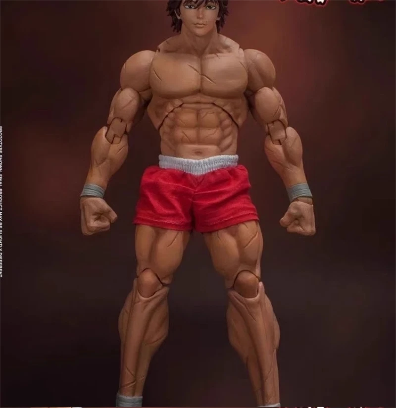 Storm Toys Baki Hanma Action Figure 7" Collection Joint Mobility 1/12 Scale 07FC0E-D4 - KOEEK