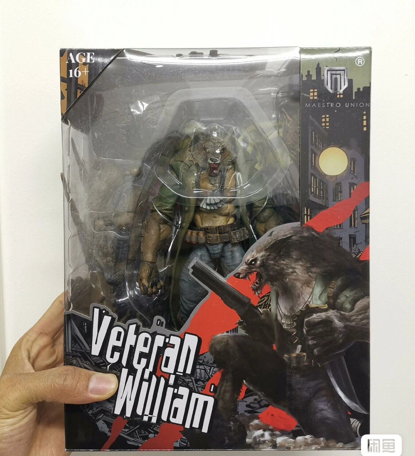 Maestro Union 1/12 Veteran William Werewolf 6'' Action Figure Model IN BOX Gift 07FC0E-D4 - KOEEK