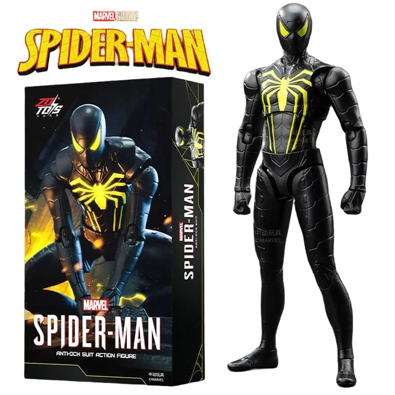 ZD Toys Marvel Spider-Man Anti-Ock Suit 1/10 Scale Collectible Figure 07FC0E-D4 - KOEEK