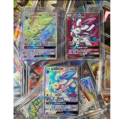 IN STOCK Pokemon S-Chinese 3 Card Sylveon-GX Holo CSM1cC-200 SSR Sylveon-GX NM