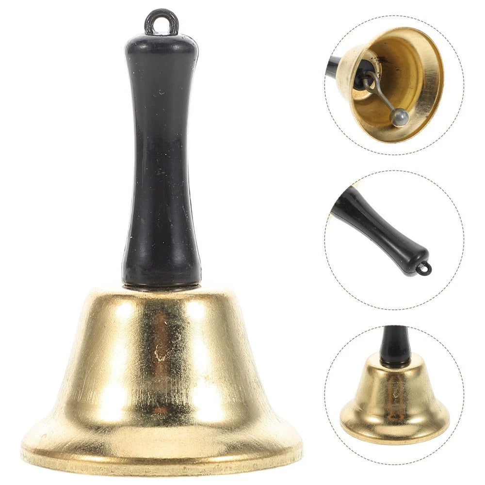 Metal Bell Festive Percussion Bells Christmas Handbell Creative Xmas 07FC0E-D4 - KOEEK