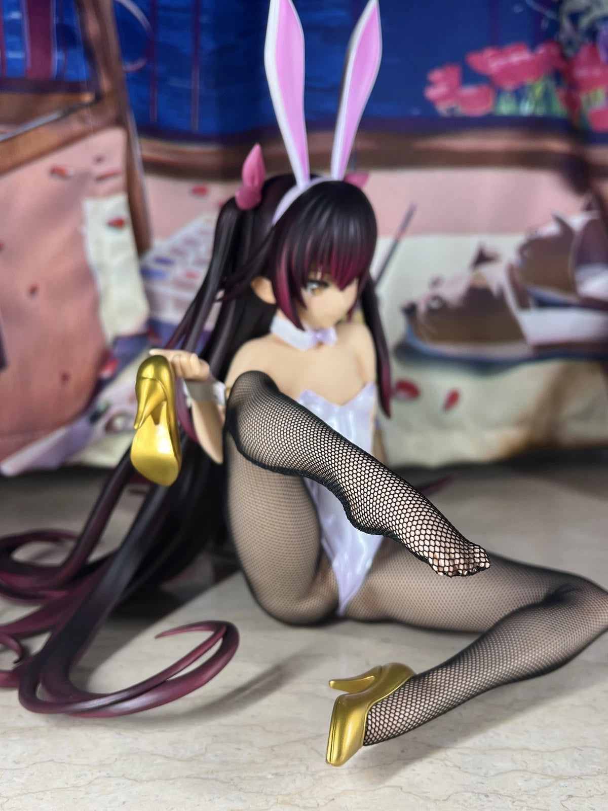 Anime To Love Darkness Nemesis Figure 1/4 Bunny Girl Ver. Model Collect No Box 07FC0E-D4 - KOEEK