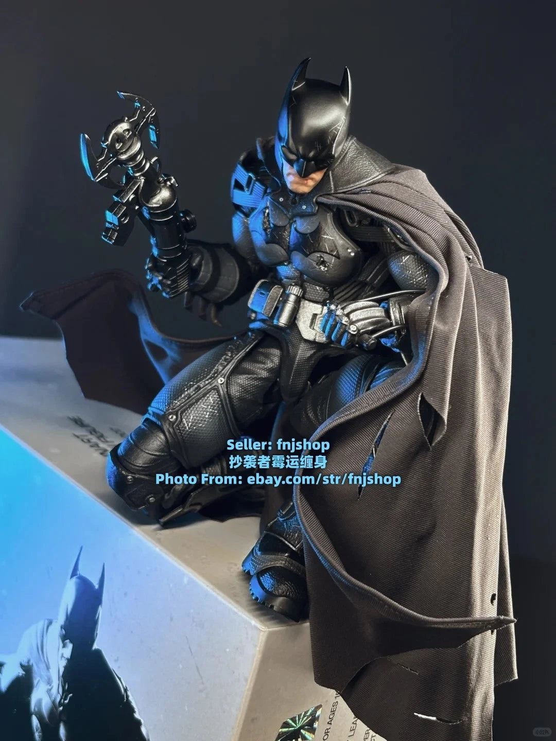 INART Batman Arkham Origins Battle Damaged Ver. 1/12 Action Figure  IN STOCK INART - KOEEK