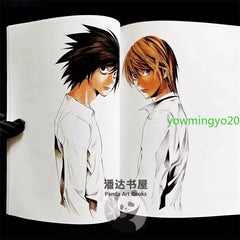 Death Note Light Yagami & L Lawliet Art Book Takeshi Obata Anime Manga Album 07FC0E-D4 - KOEEK