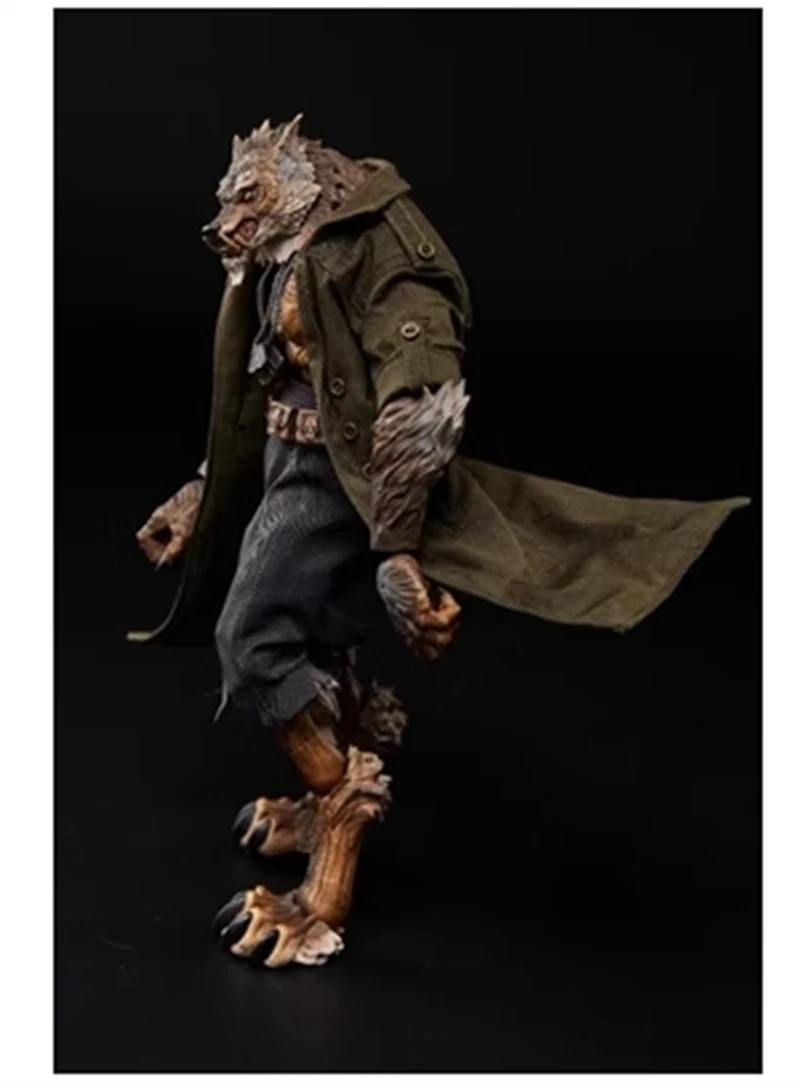 1/12 Custom Wired Army Green Trench Coat+Pants For Maestro Union Werewolf Figure 07FC0E-D4 - KOEEK
