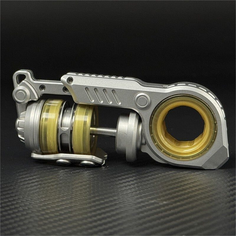 Novel and Cool EDC Fidget Toys Fashion Stainless Steel Fidget Ring Fidget Slider 07FC0E-D4 - KOEEK