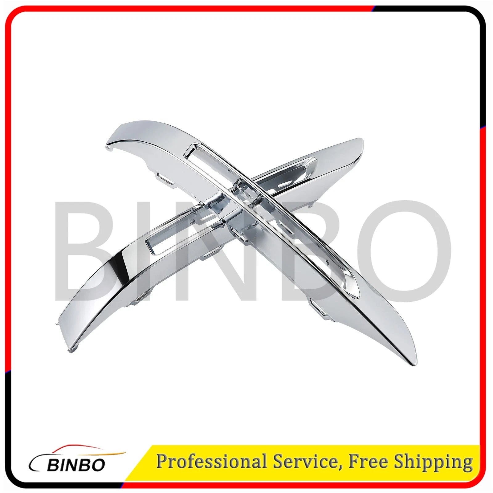 2PCS Front Grille Daytime Running Light Cover For Mercedes Benz GLK250/GLK350 07FC0E-D4 - KOEEK