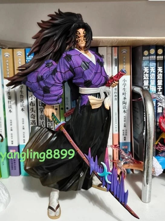Demon Slayer Kokushibo Model PVC Figure Desk Decor Anime Toy Gift 25cm no Base 07FC0E-D4 - KOEEK