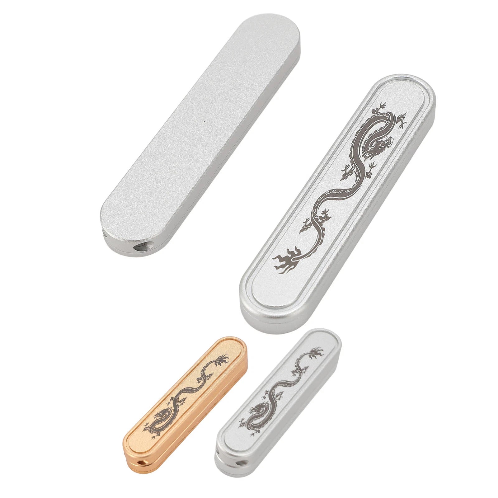 Metal Push Slider Fingertip Push Card Mechanical Fingertip Slider EDC Toys Gifts 07FC0E-D4 - KOEEK