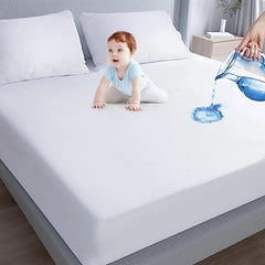 Queen Size Mattress Protector Waterproof,Mattress Cover Protector, Smooth Top 07FC0E-D4 - KOEEK
