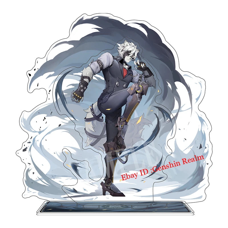 Anime Zenless Zone Zero Von Lycaon Acrylic Desktop Stand Figure Collection 07FC0E-D4 - KOEEK
