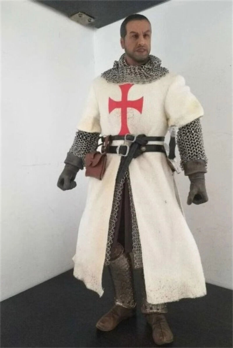 12" Warrior Knight Alloy Body Chain Metals Armour Costume for 1/6 Figure Lot 07FC0E-D4 - KOEEK