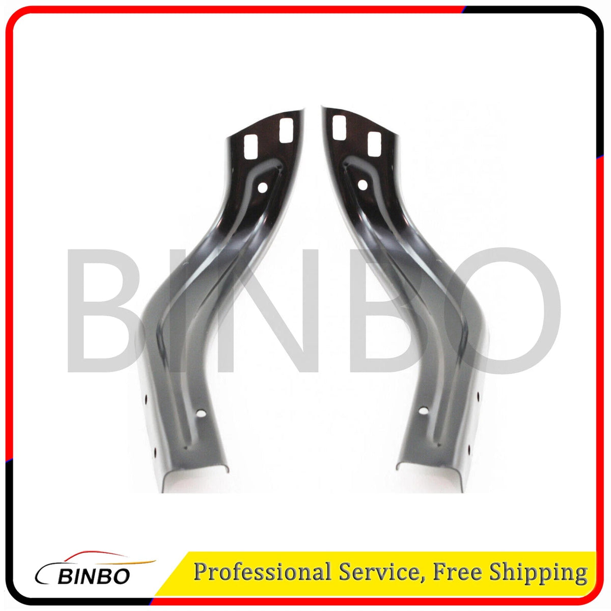 Bumper Bracket For 2010-2015 Mercedes-Benz E63 AMG Front Left and Right Set of 2 07FC0E-D4 - KOEEK