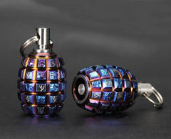 EDC Titanium Alloy Knife Lanyard Bead Parachute Cord DIY Clean Ear Wax Tool 07FC0E-D4 - KOEEK