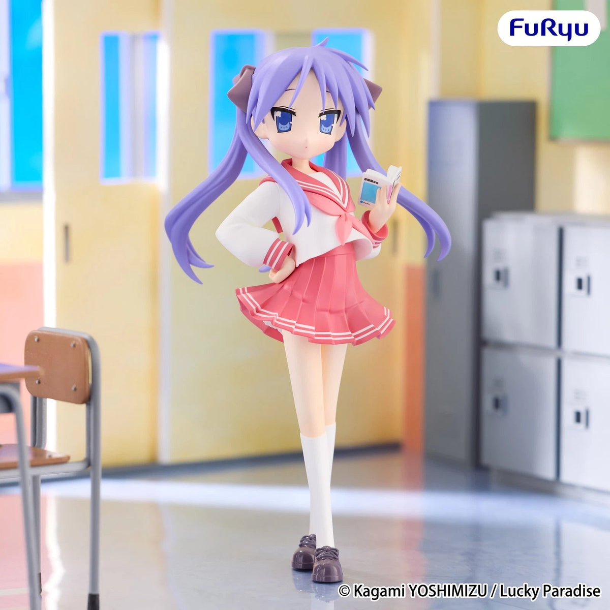 FuRyu Trio-Try-iT Lucky Star Kagami Hiiragi PVC Collectible Prize Figure Statue FURYU - KOEEK