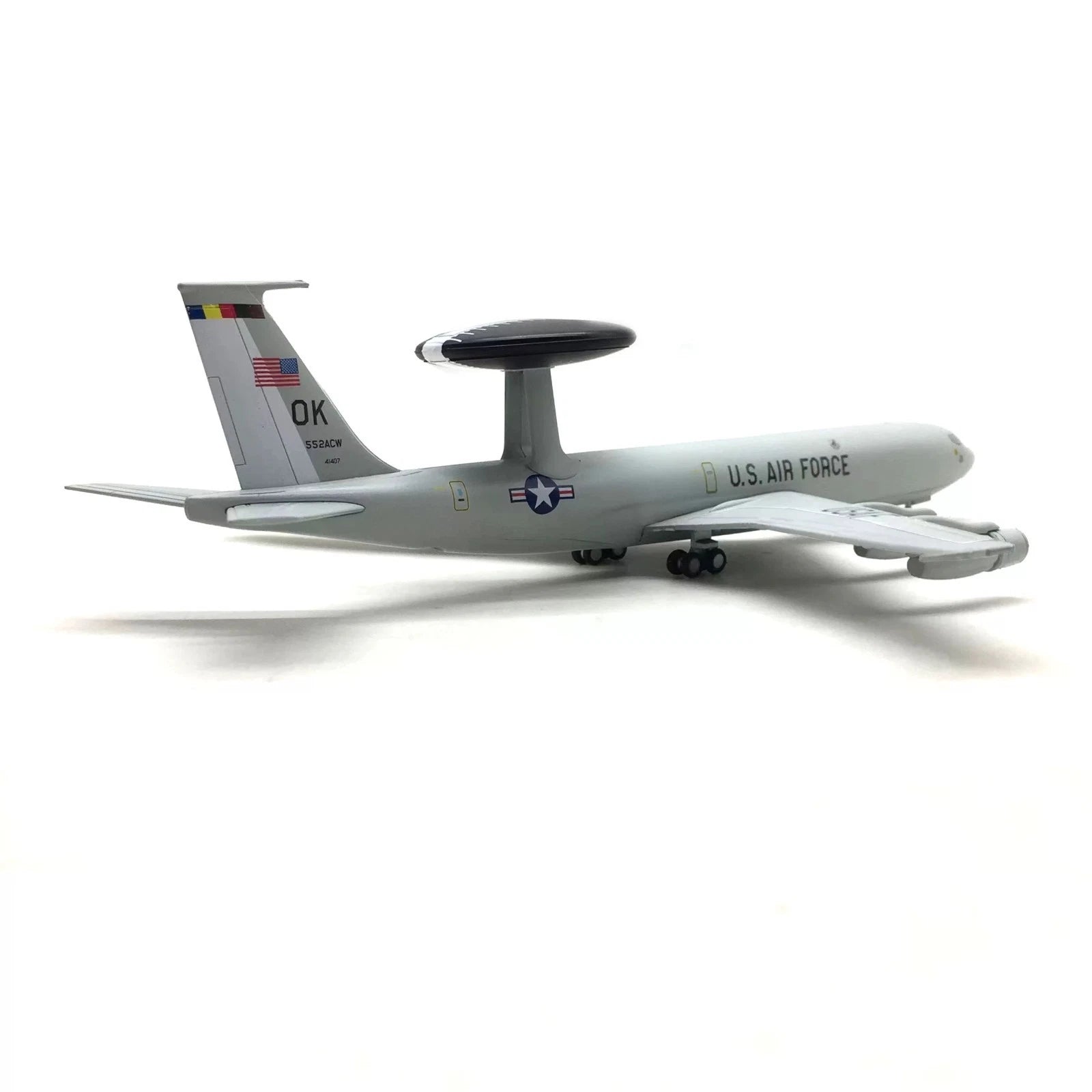 1:200 Alloy Diecast Military Model Boeing E-3 Sentry AWACS Aircraft Collection 07FC0E-D4 - KOEEK