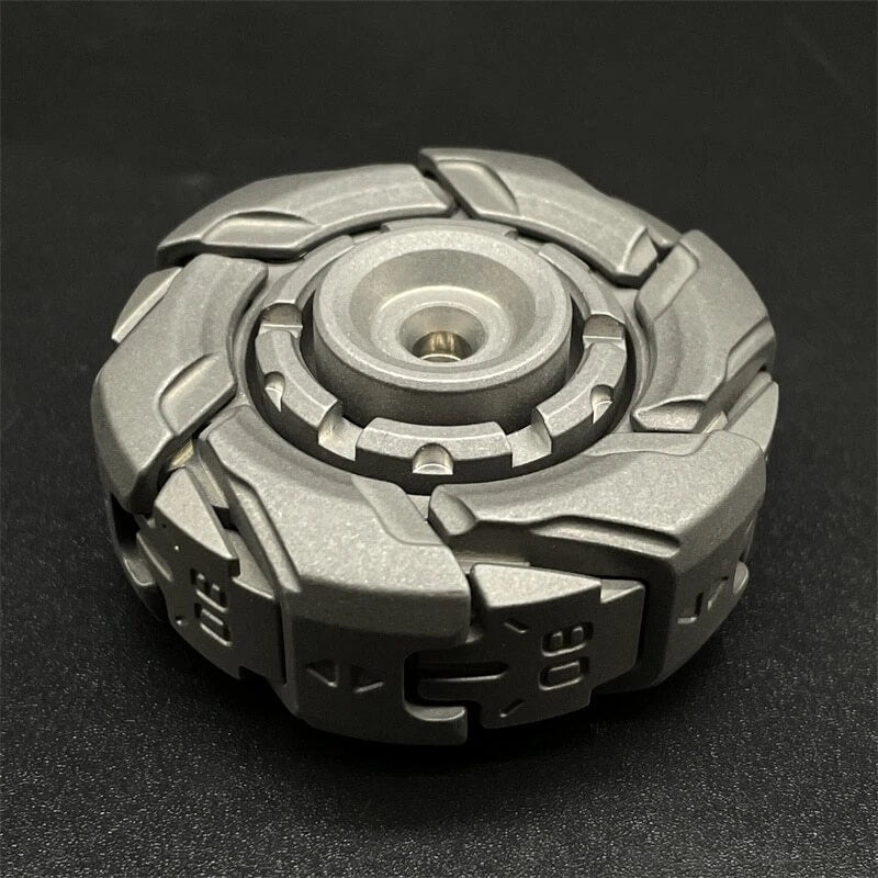 Deformable Mecha Fidget Spinner EDC Anxiety Decompression Toy Fidget Spinner Toy 07FC0E-D4 - KOEEK