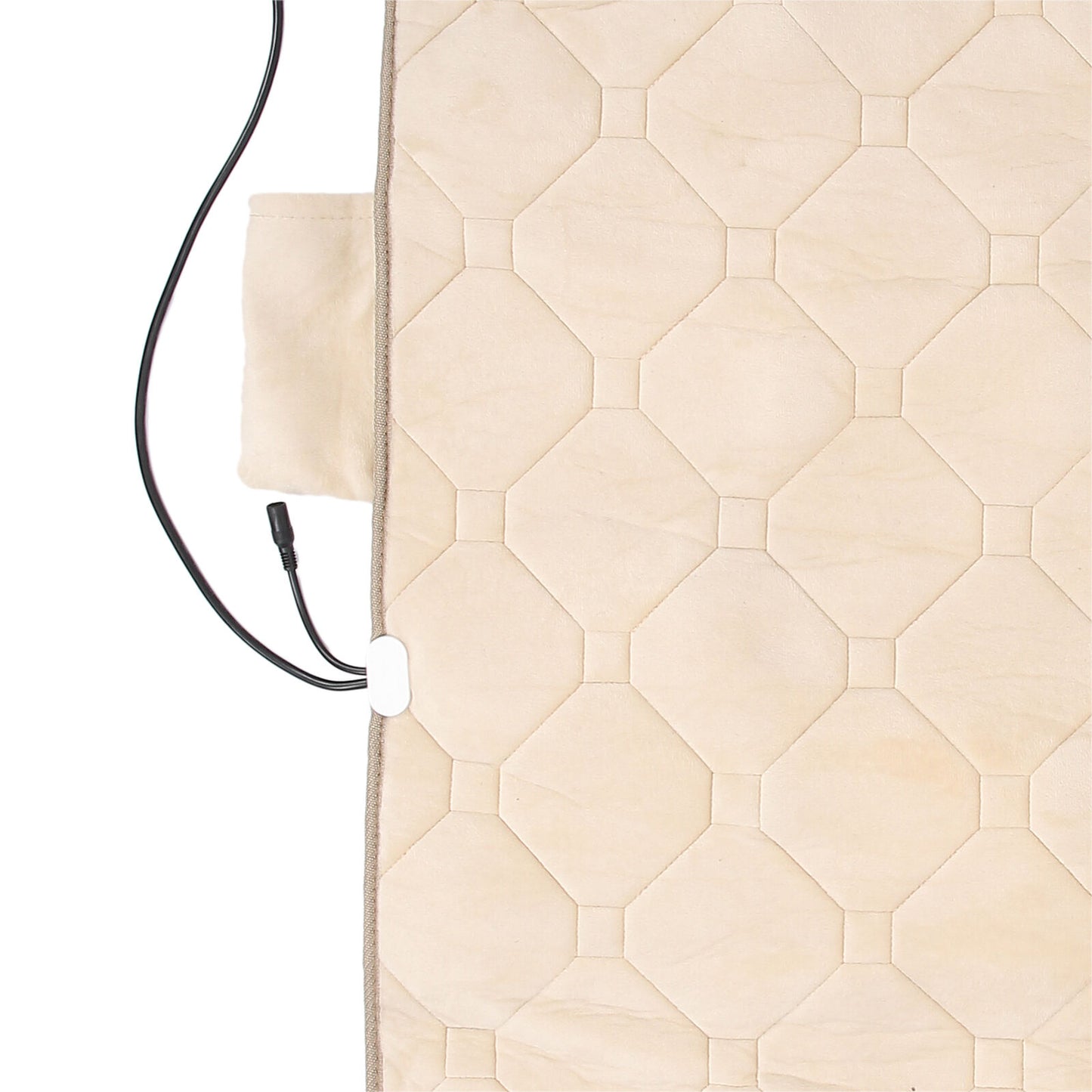 new Neck Shoulder Massage Mat Home Massage Mattress Beige (UK Plug )(UK Plug ) HGF koeek - KOEEK