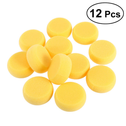 new 12 Pcs Bath Sponge Practical Craft Tool Round Sponge Pottery Painting Crafts koeek - KOEEK