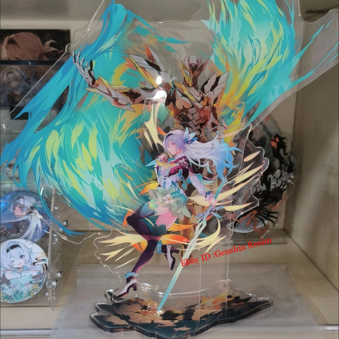 Anime Honkai: Star Rail Firefly Large Acrylic Desktop Stand Figure Collection 07FC0E-D4 - KOEEK