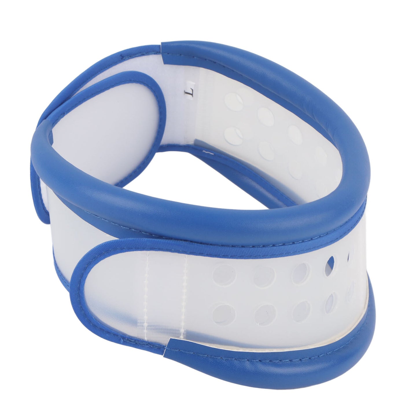 new Collar Neck Brace Collar Correct Bone Care For Neck Stiff Relief(Blue L) HGF koeek - KOEEK