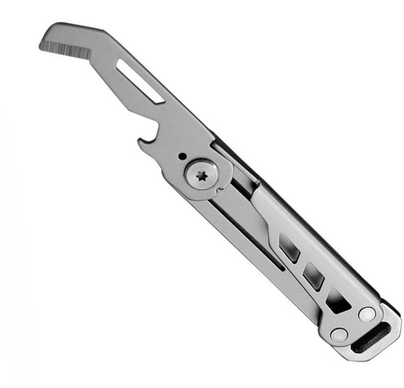 440 Stainless Steel EDC Multi Tool Hook Pry Bar Compact Durable 07FC0E-D4 - KOEEK