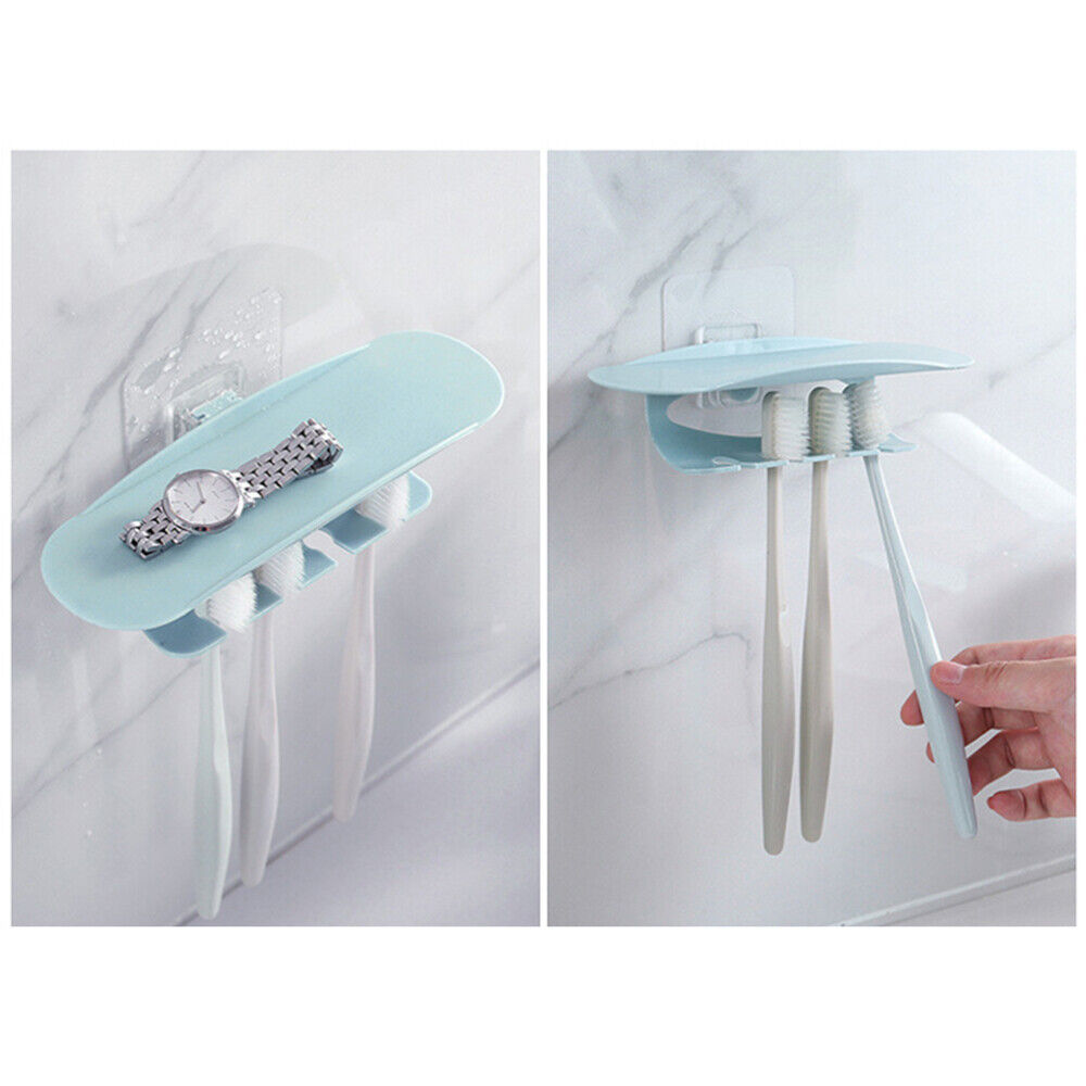 new  Bathroom Accesories Nordic Blue Toothbrush Holder Countertop Tidy koeek - KOEEK