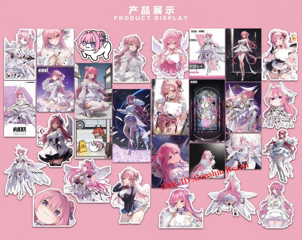 29Pcs Anime NIKKE:The Goddess of Victory Doro Waterproof Stickers Decoratio Gift 07FC0E-D4 - KOEEK