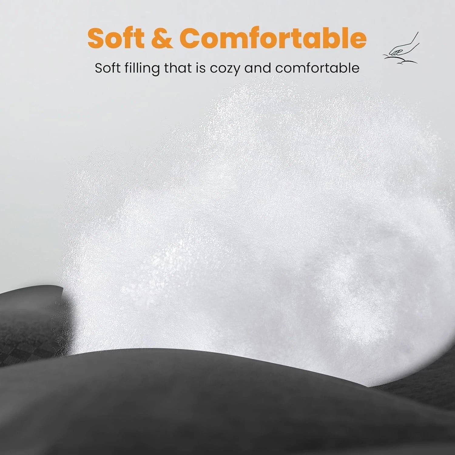 Double extra-large mattress pad with pillow top with 8-21 inch deep pockets 07FC0E-D4 - KOEEK