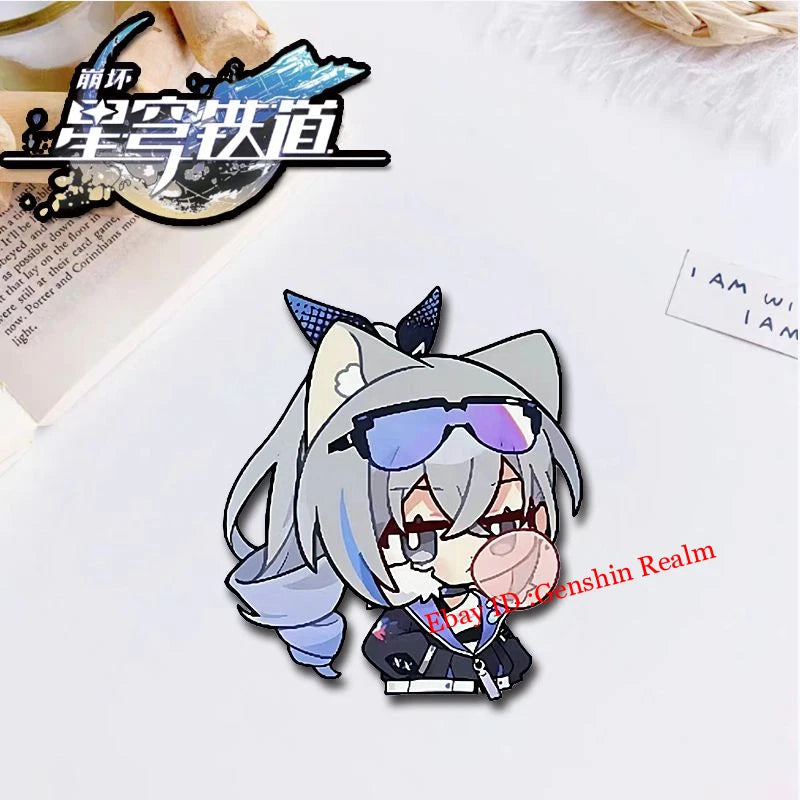 Anime Honkai: Star Rail Figure Cartoon Pin Brooch Badge 7Pcs/Set Display Gift 07FC0E-D4 - KOEEK