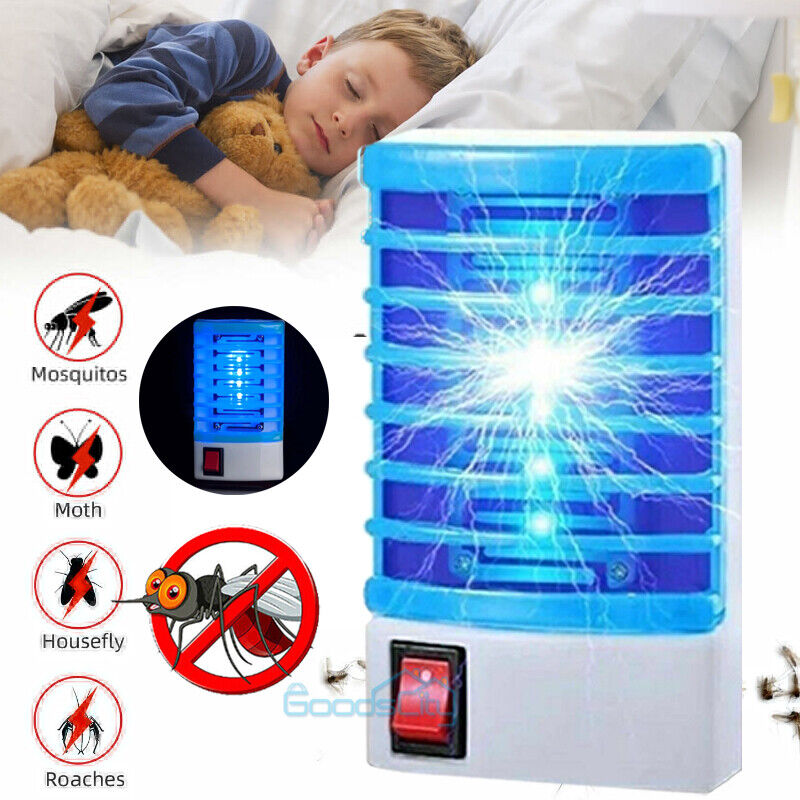 ny 1-10x Lampara Para Matar Mosquitos Bug Mosca Trampa Electrica De Insectos Zapper