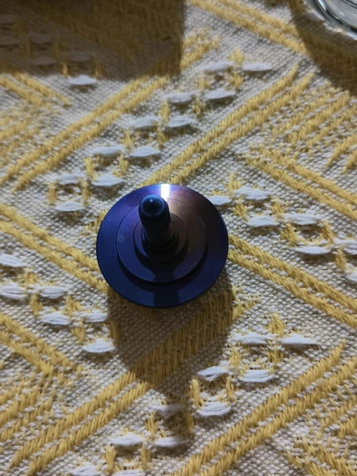 Titanium Alloy Spinning Finger Spinner Top Ceramic Bead EDC Fidget Spinner Toys 07FC0E-D4 - KOEEK
