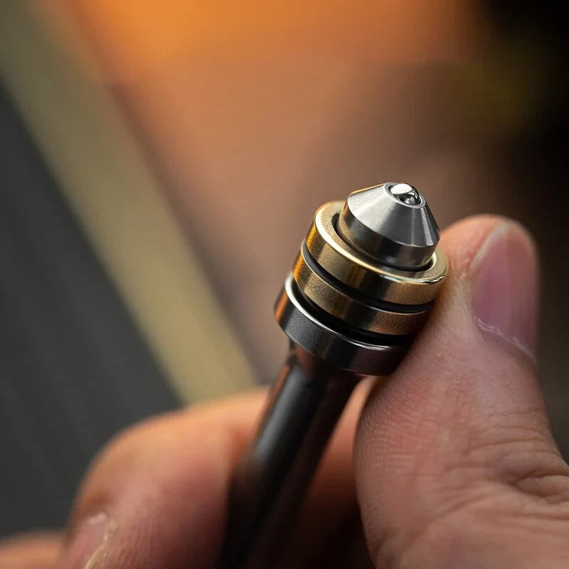 Fingertip Gyro LAUTIE NOIZ C-NANO EDC Metal Spinner Decompression Fidget Toy 07FC0E-D4 - KOEEK