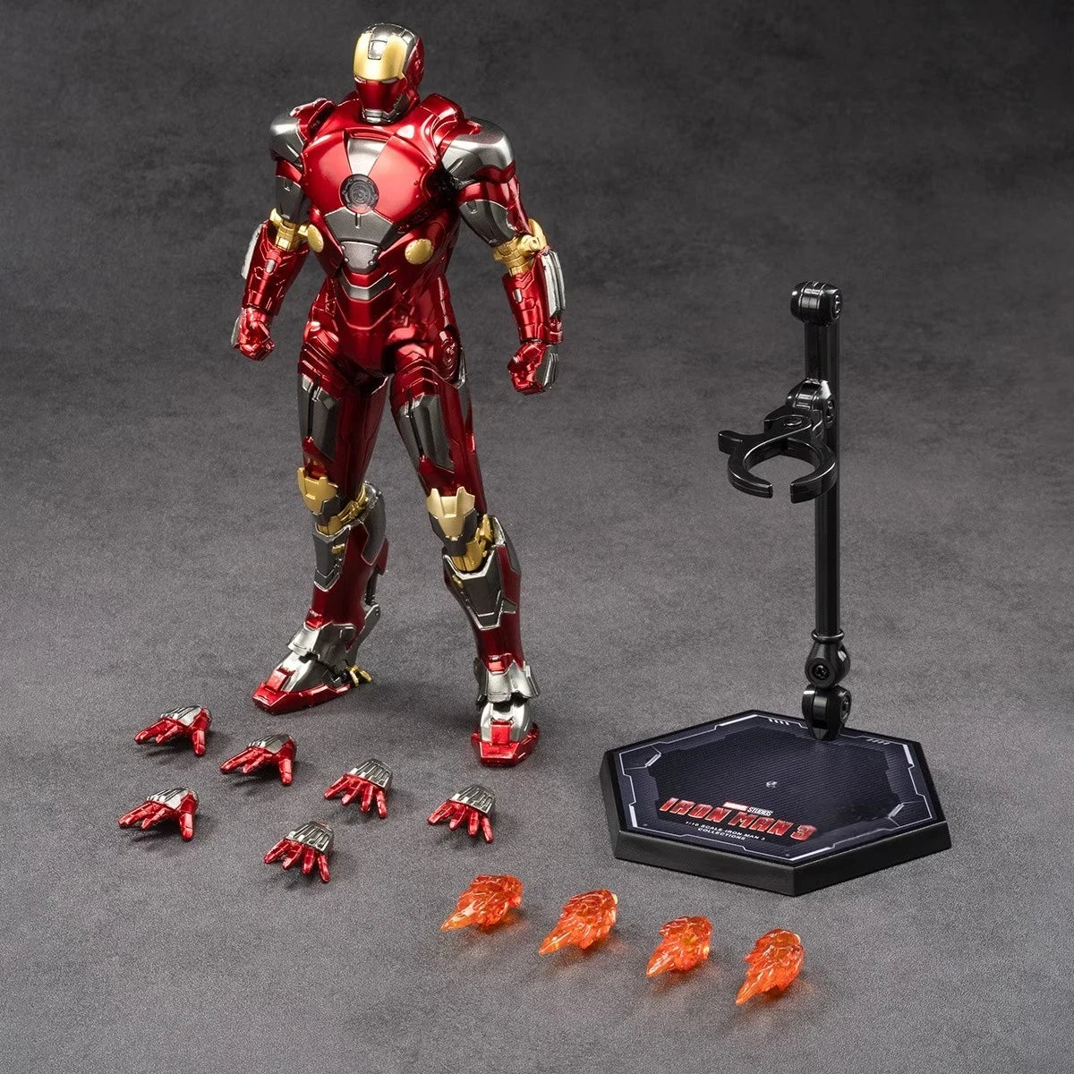ZD Toys Marvel Iron Man Mark 19 MK19 1/10 Scale 7" Action Figure Model Collector ZD_TOYS - KOEEK