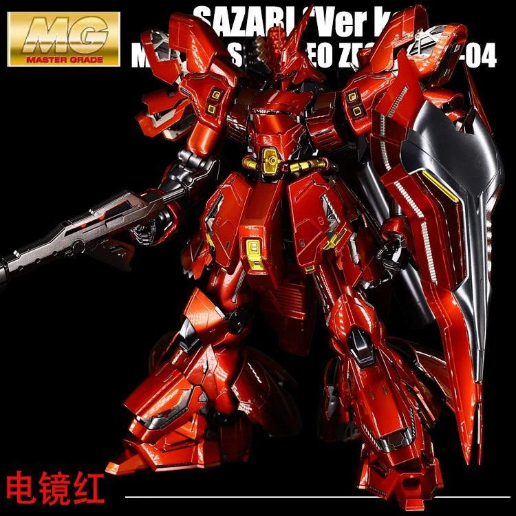 IN US! GUNDAM Chogokin MSN-04 Sazabi Metal Coloring Action Figure DIY Kits Gift 07FC0E-D4 - KOEEK