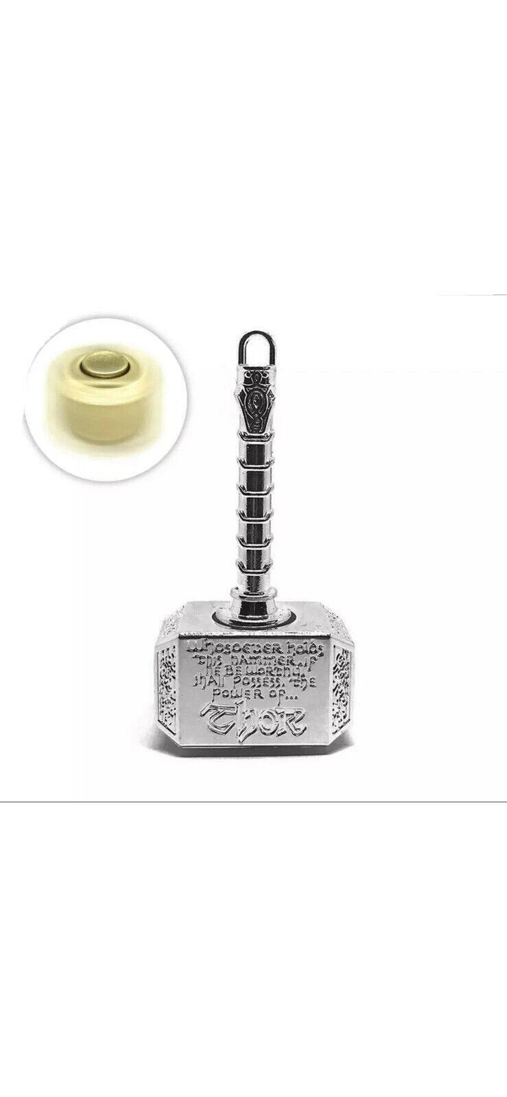 Thor Hammer All Metal Fidget Spinner EDC Toys Girls Kids Adults ADHD Focus Gifts 07FC0E-D4 - KOEEK