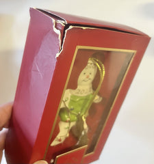 Lenox 2022 Gingerbread Man Ornament Bright Lights Gingerbread Porcelain gold LENOX - KOEEK