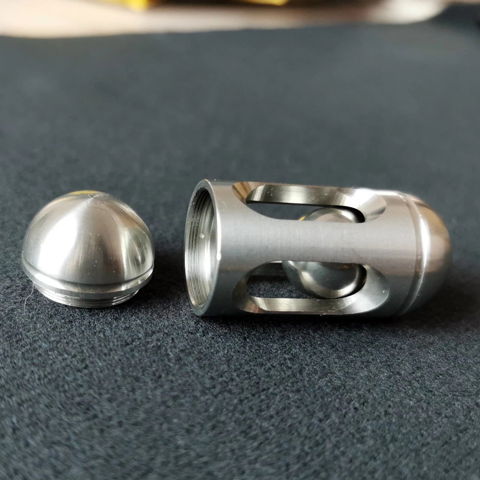 Fidget Slider Stainless Steel Balls EDC Adult Stress Relief Balance Desk Toys 07FC0E-D4 - KOEEK