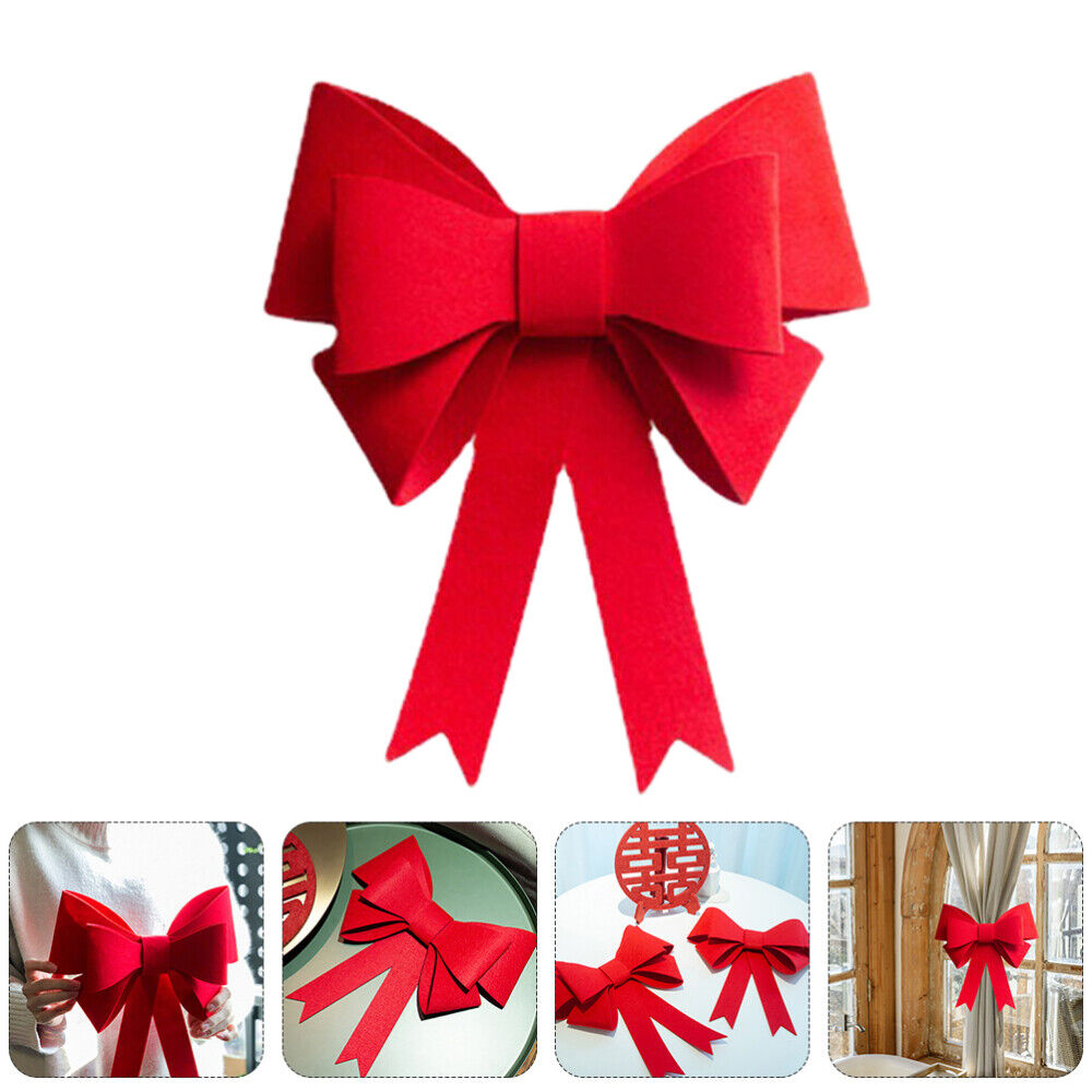 new present wrapping bows Large Red Outdoor Tree Bows Red Bow Tree Topper Big Red koeek - KOEEK