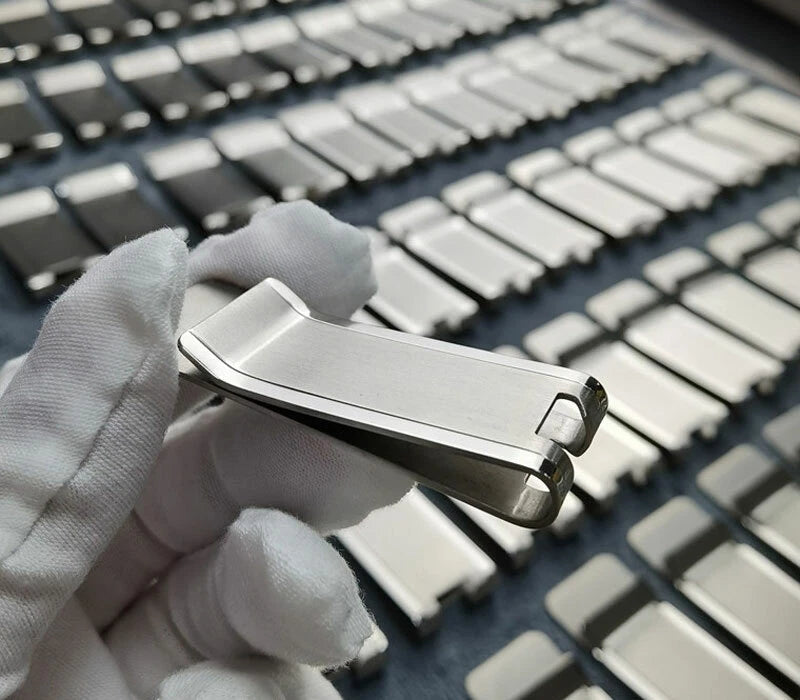 Titanium Ti Money Clip Wallet Metal Credit Card Cash Holder Bottle Opener EDC 07FC0E-D4 - KOEEK
