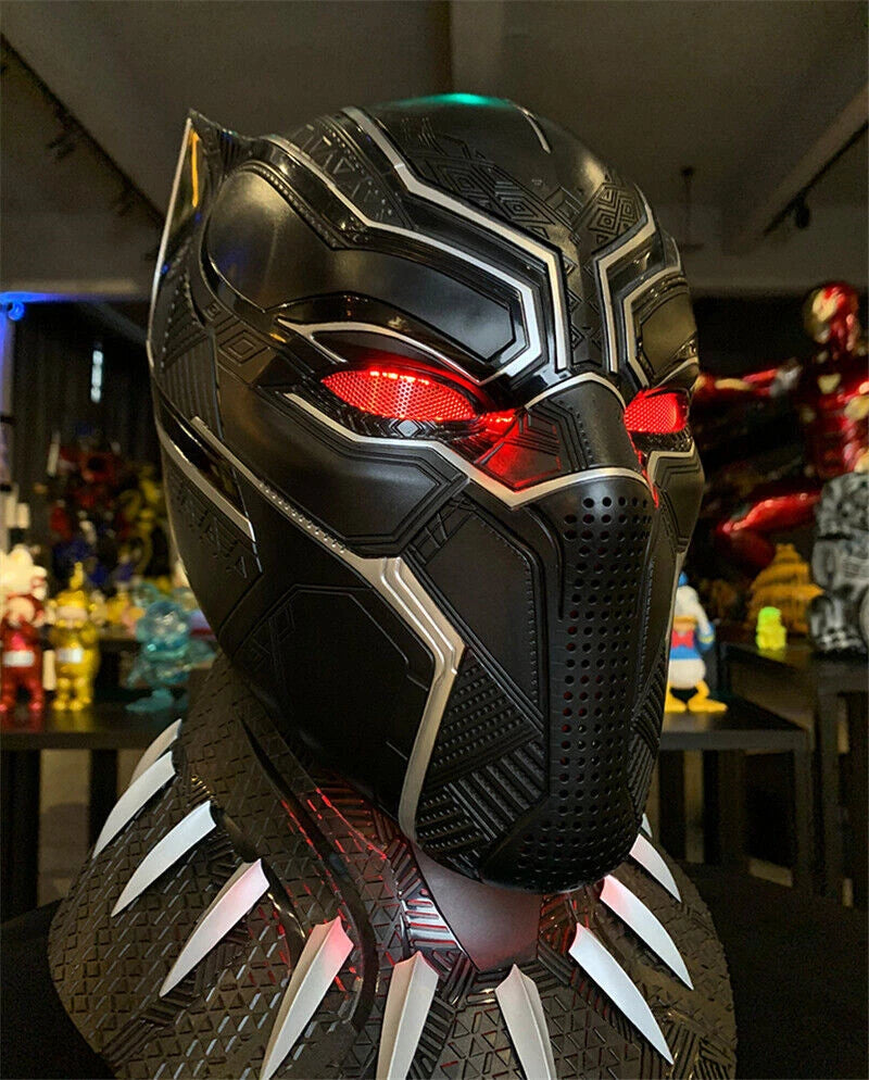 1/1 Killerbody Black Panther Wearable Helmet Mask LED Eyes Cosplay Halloween KILLERBODY - KOEEK