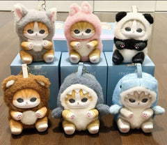 Miniso Mofusand Kiramekko Fluffy Kittens Series Blind Box Vinyl Plush