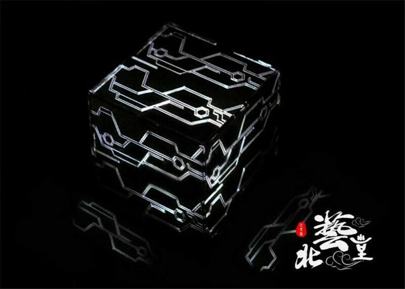 NieR:Automata YoRHa No. 9S 2B COS Black Box Light Props Game Cube  Data Storage- 07FC0E-D4 - KOEEK