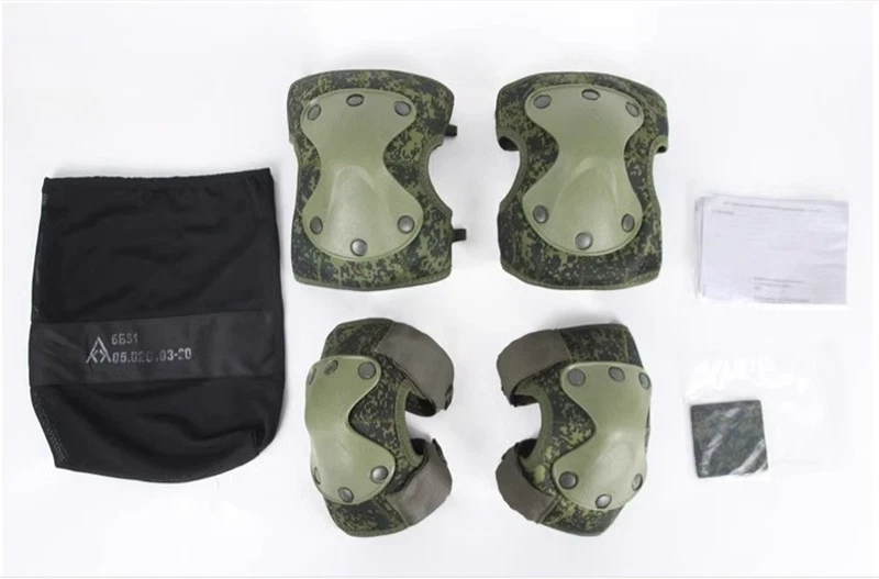 Russian Army Elbow & Knee Protection 6B51 Ratnik EMR 07FC0E-D4 - KOEEK