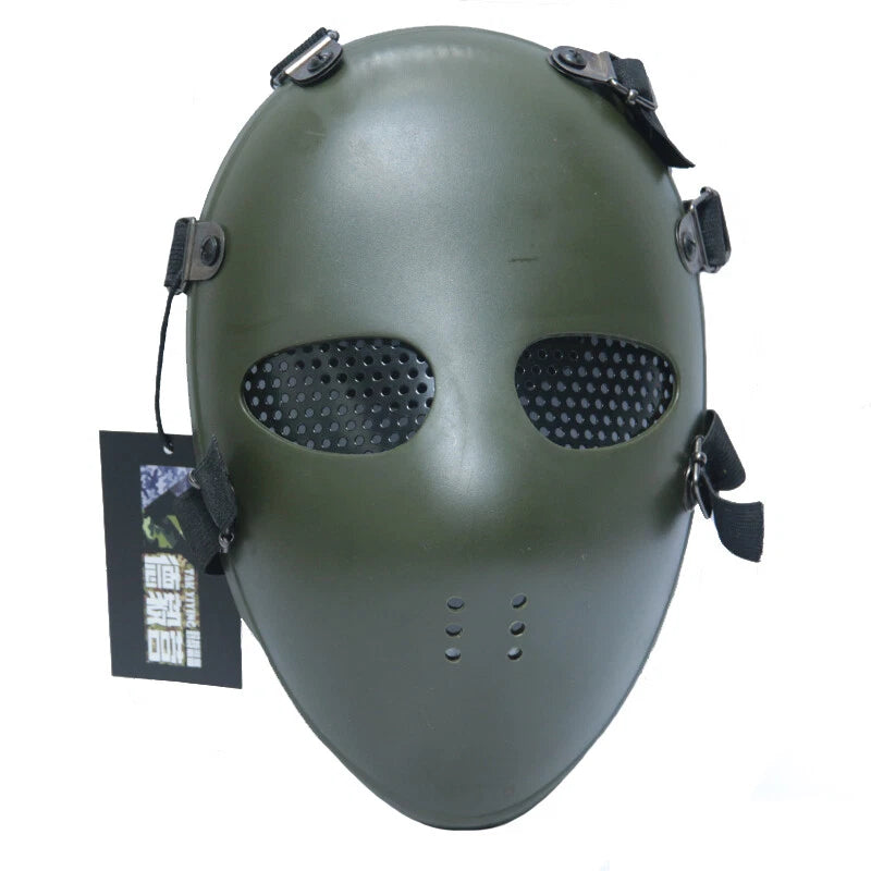 Cosplay Tactical Airsoft Paintball Full Face Mask Outdoor Sport Protective Mask 07FC0E-D4 - KOEEK