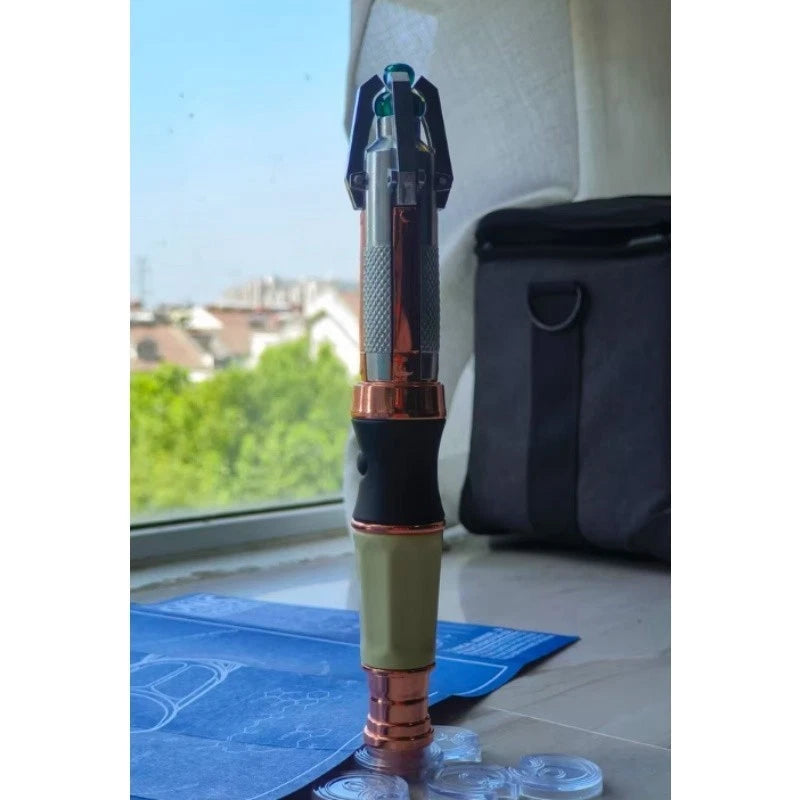 Doctor Who 12th Metal Sonic Screwdriver Replica Cosplay Prop Toy 07FC0E-D4 - KOEEK